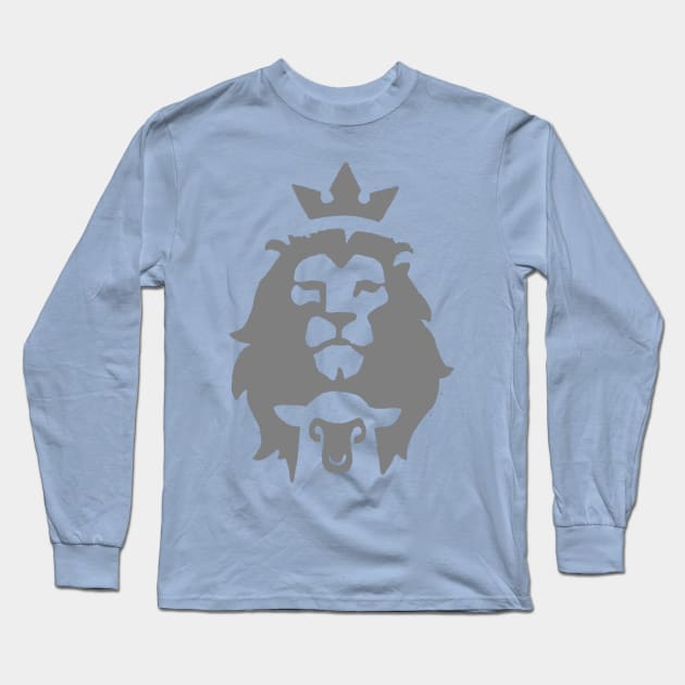 Lion Head - The Lion King & The Lamb - Lion of Judah - Christian Long Sleeve T-Shirt by diystore